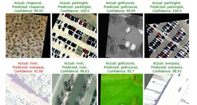 Explainable Machine Vision Techniques for Geo-spatial Land Use Classification